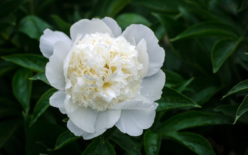 Peonies Flower-10 White Flowers Name