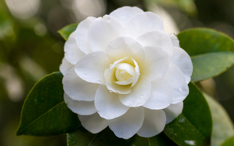 Camellias Flower - White Winter Flowers