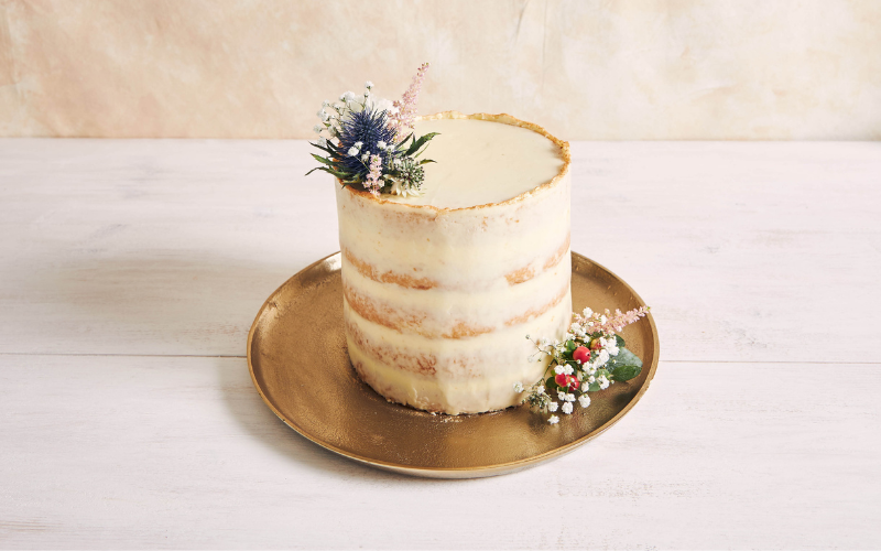 Dried Flower Cake Toppers